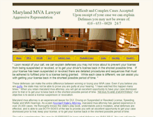 Tablet Screenshot of maryland-mva.net
